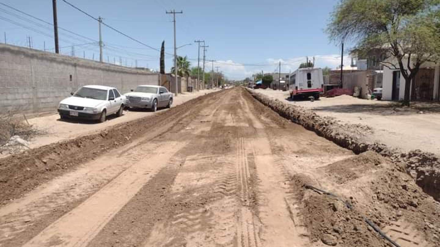 8.11 mdp para rehabilitar la calle Guadalupe en Altar