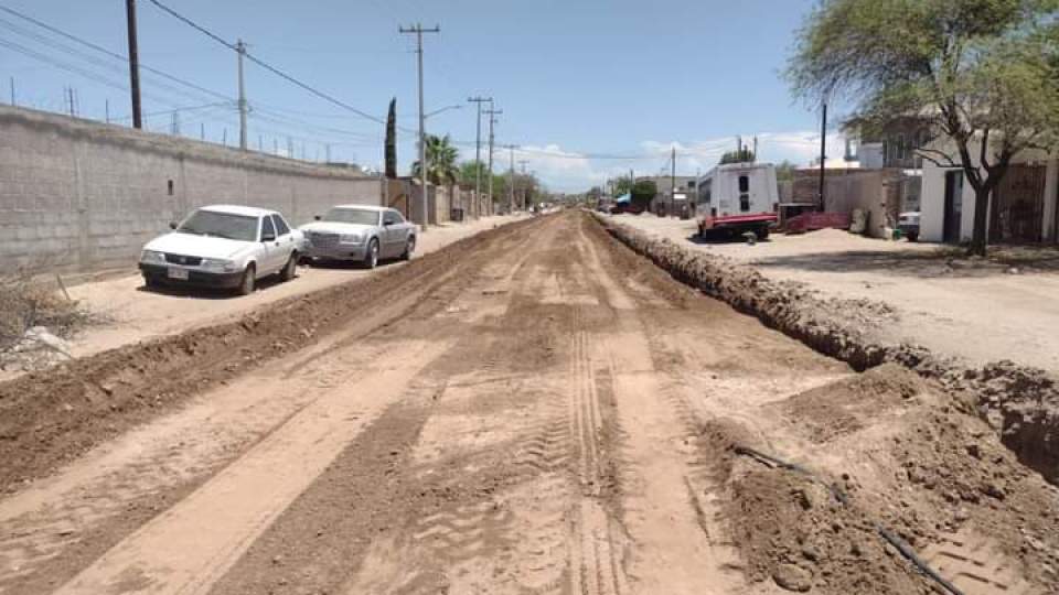 8.11 mdp para rehabilitar la calle Guadalupe en Altar