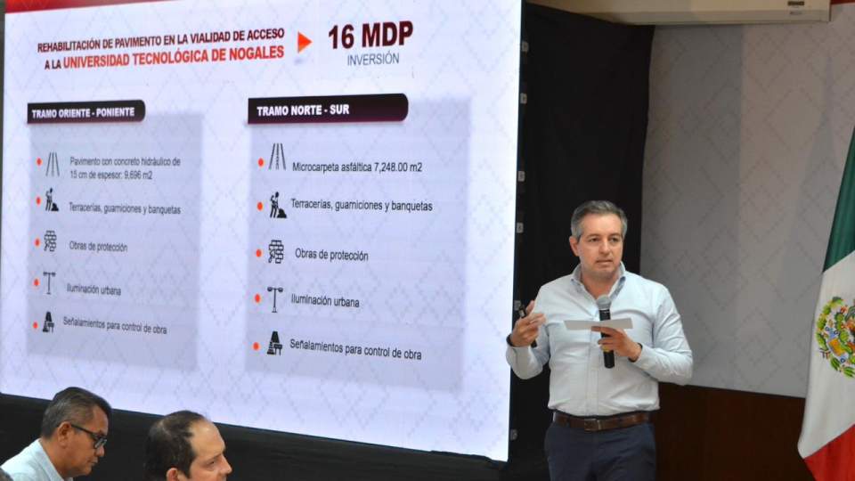 La UTN contará con un camino de acceso de pavimento, iluminación y ciclocarril