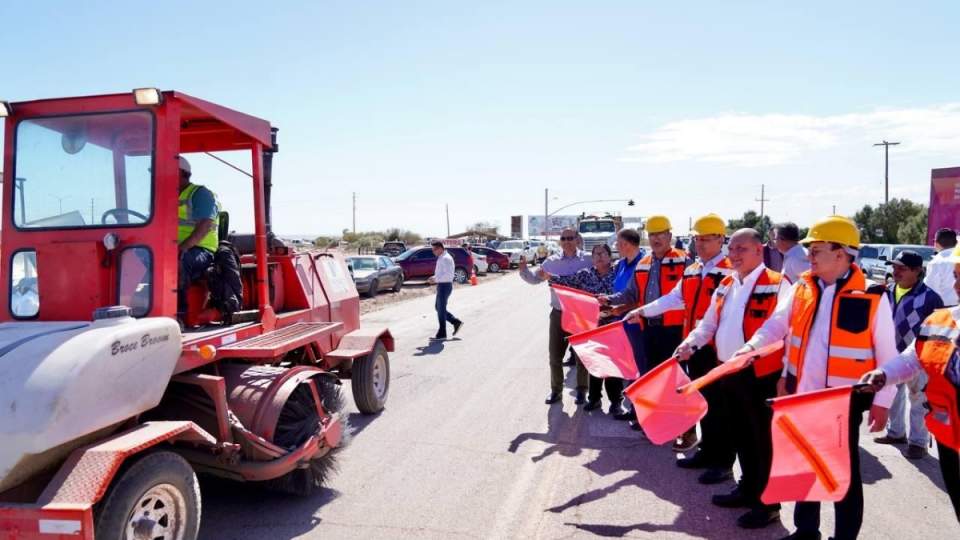 Inicia Gobernador Durazo obras de infraestructura vial e hídricas en el Golfo de California