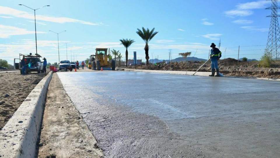 Gobierno de Sonora invierte más de 50 millones de pesos en el bulevar Serna