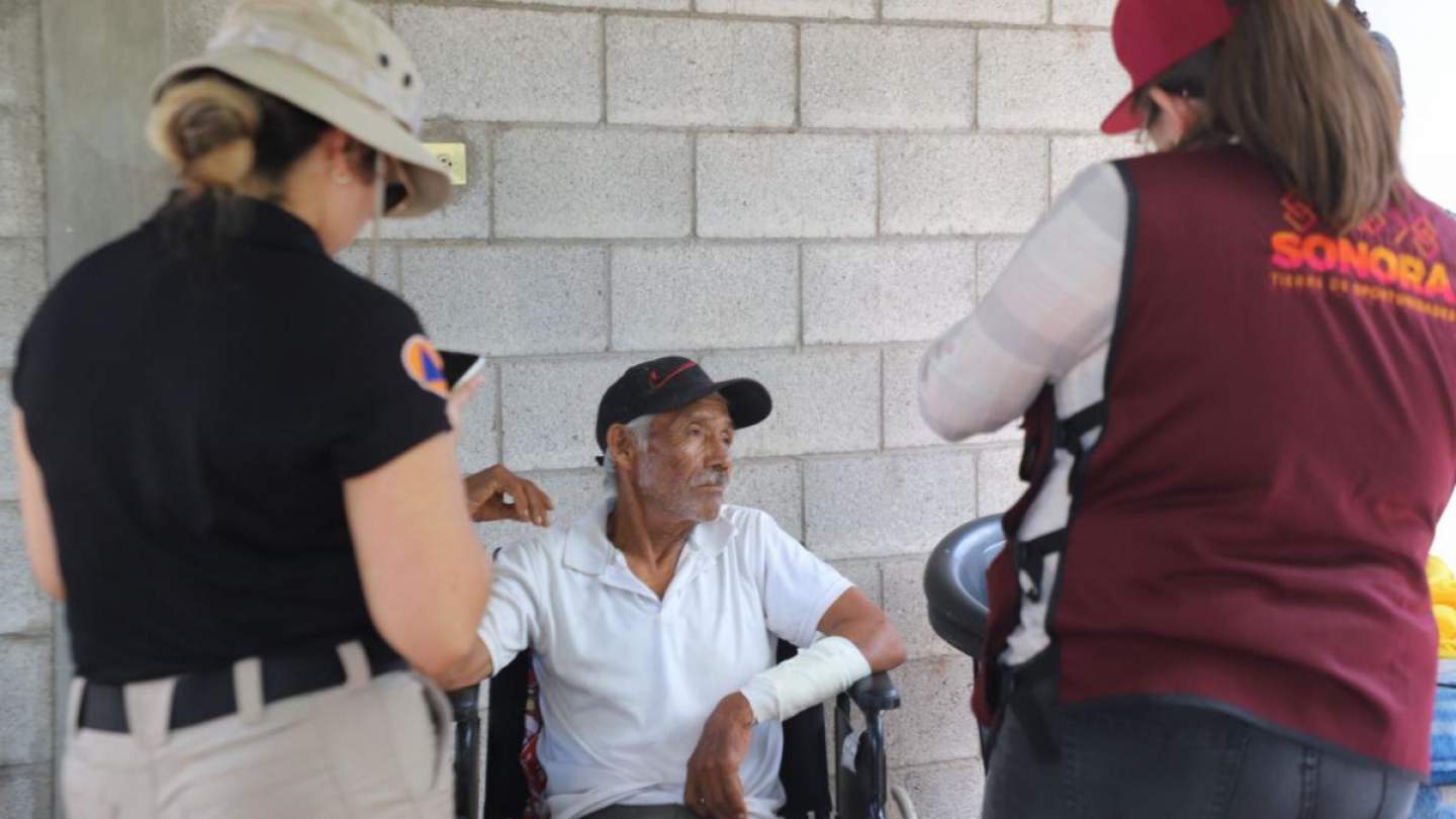 Gobierno de Sonora realiza acciones en favor de ciudadanía tras lluvias intensas por paso de ciclón Lorena