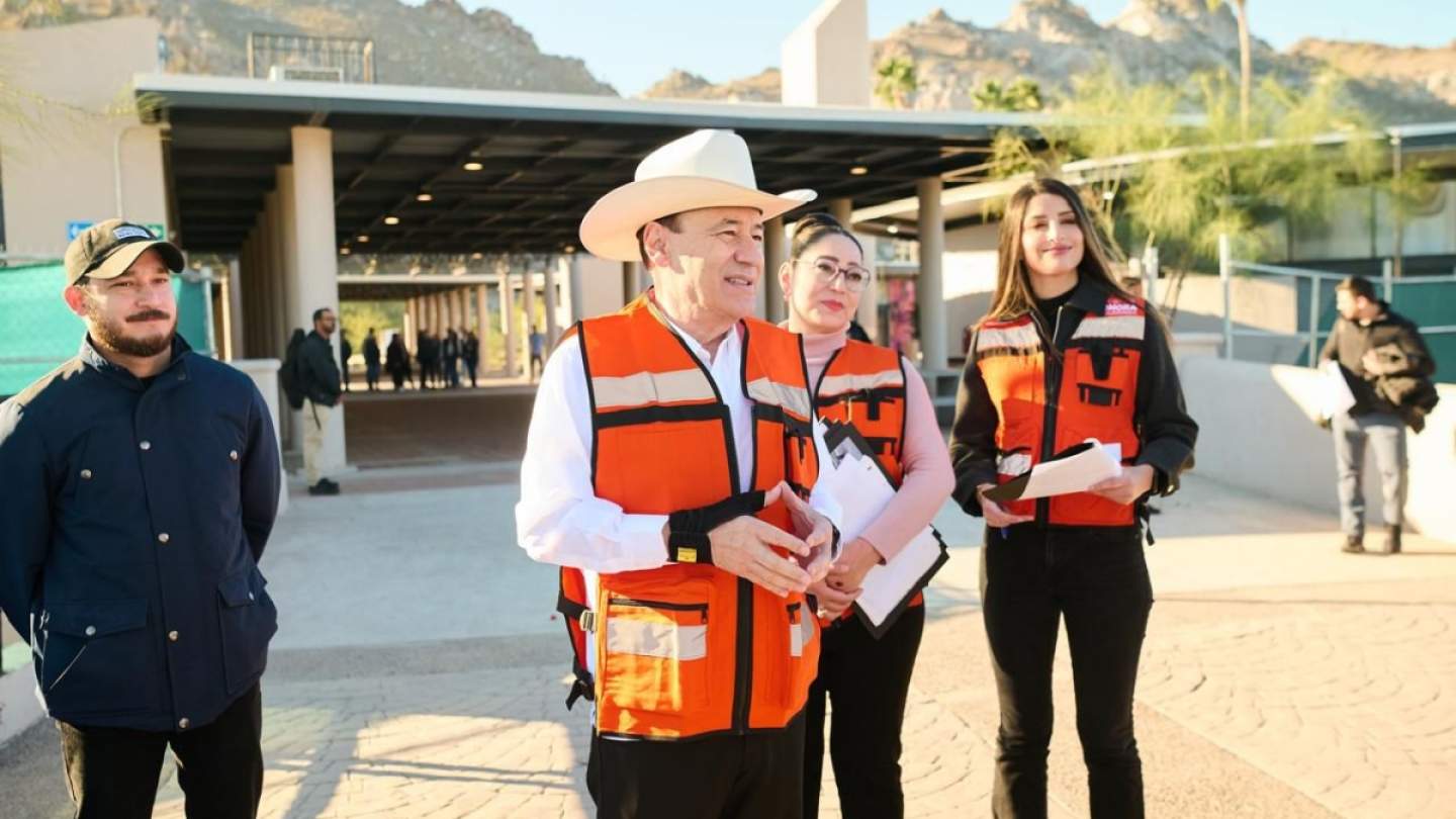 Gobernador Durazo anuncia reapertura de La Burbuja y reactivación del lago en La Sauceda