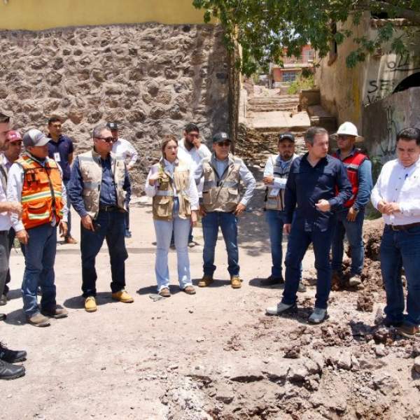 Segunda etapa en la rehabilitación de la Av. Serdán de Guaymas